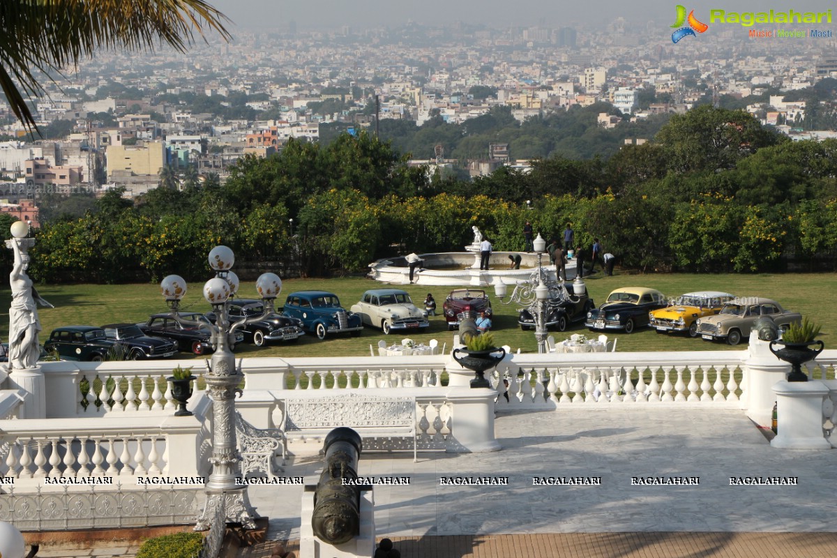 Vintage Cars Show at Taj Falaknuma Palace, Hyderabad (Nov. 2014)