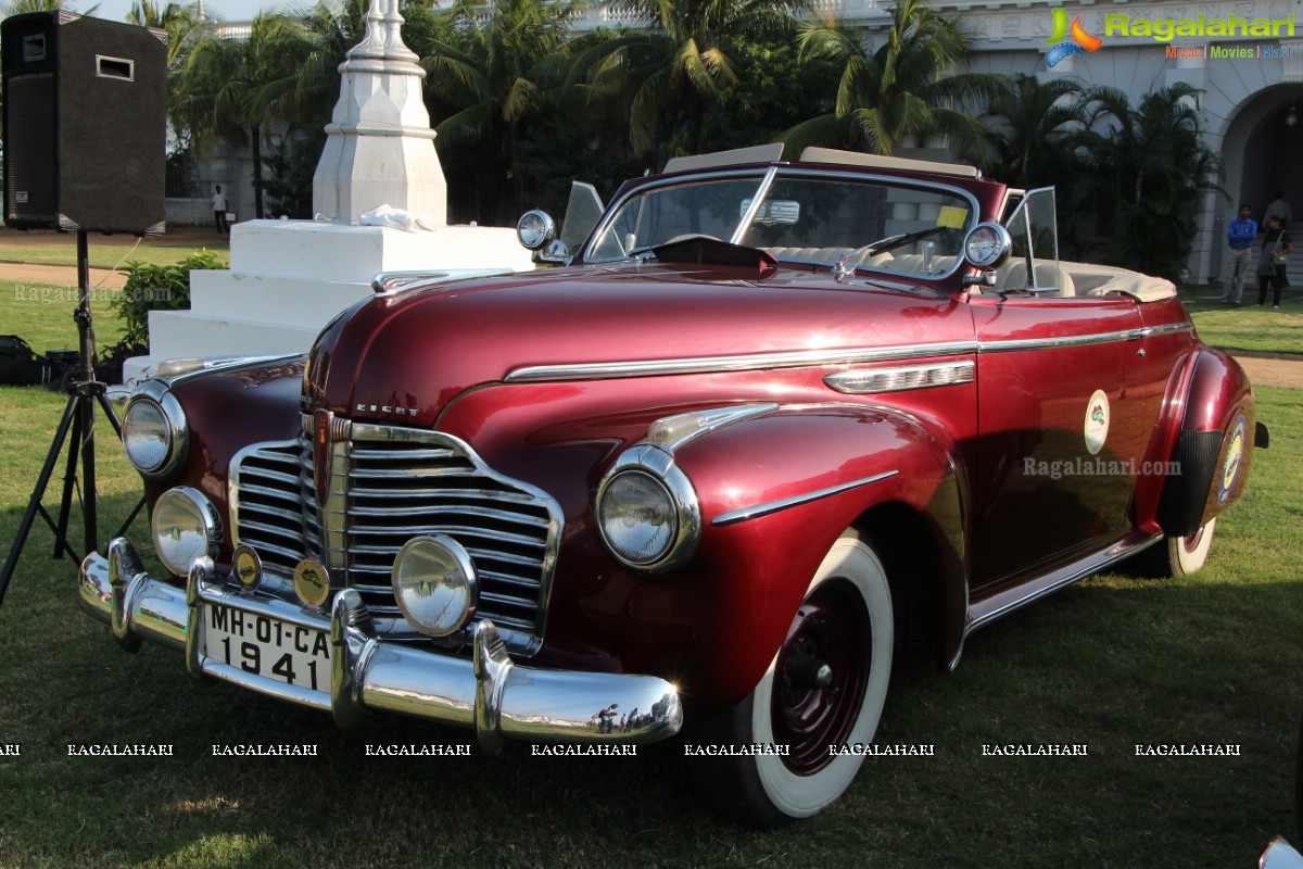 Vintage Cars Show at Taj Falaknuma Palace, Hyderabad (Nov. 2014)