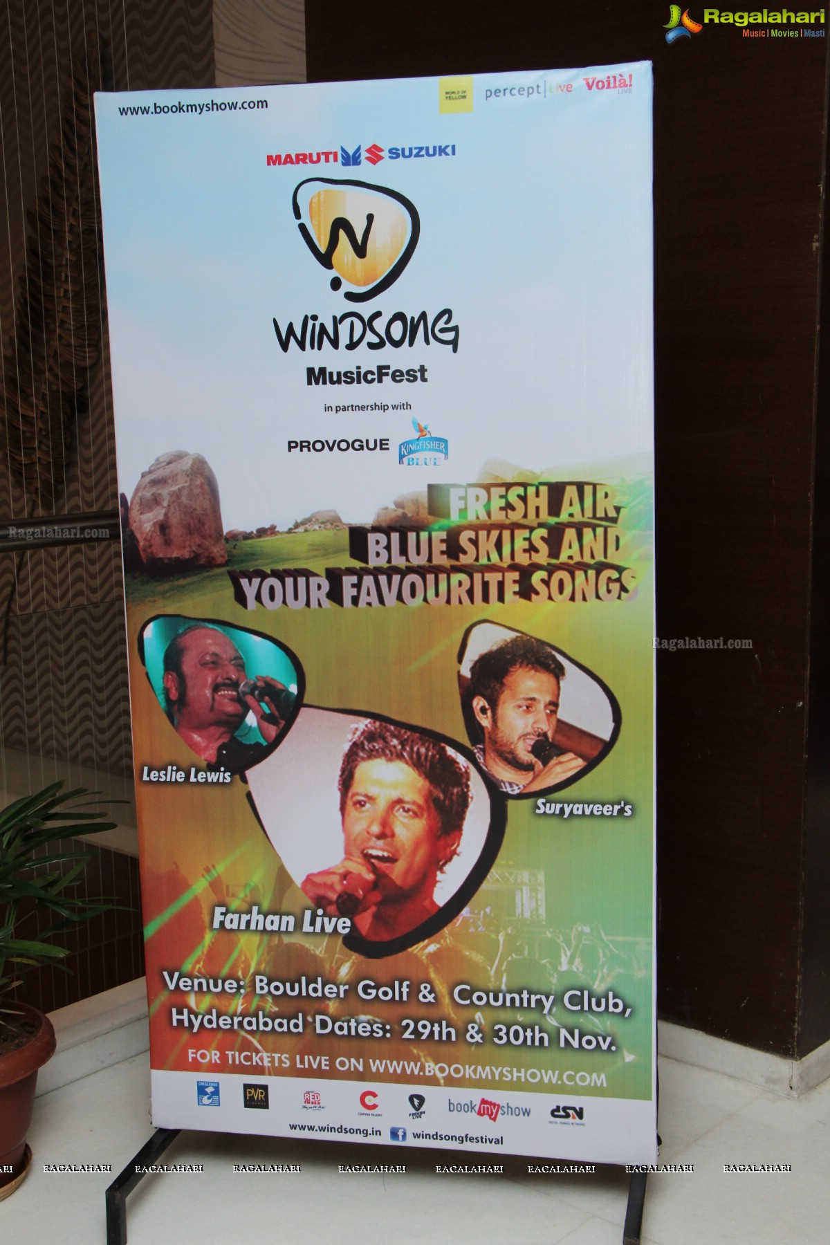 Windsong Music Fest 2014 Press Meet, Hyderabad