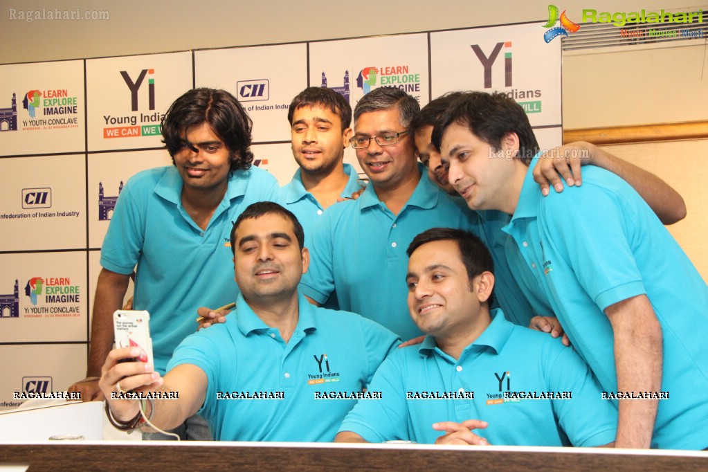 Yi Youth Conclave Press Meet (Nov. 2014), Hyderabad