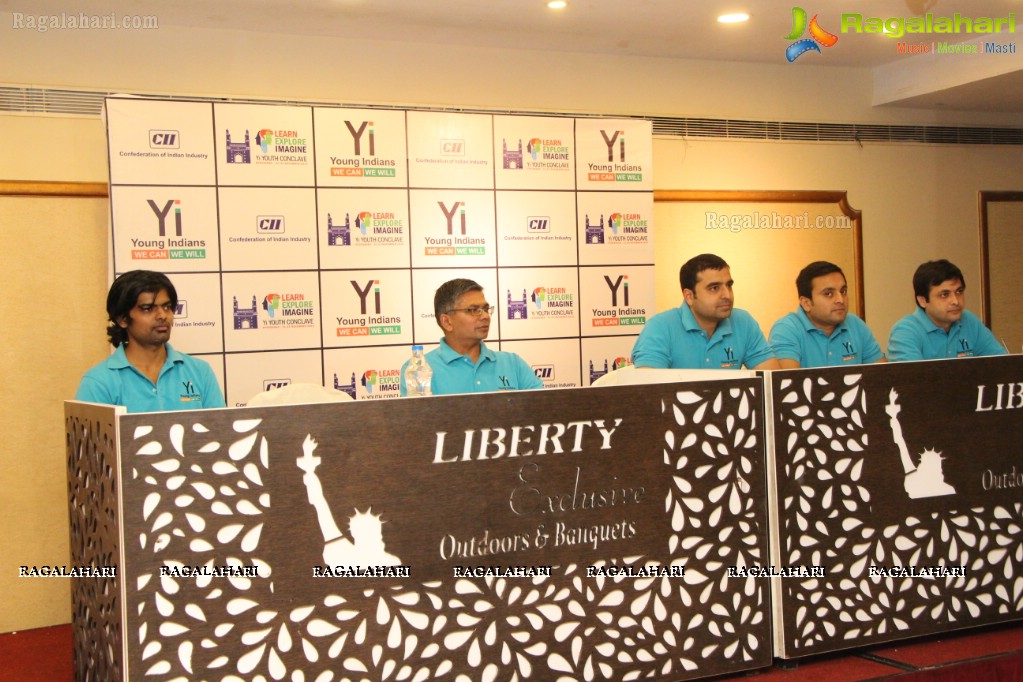 Yi Youth Conclave Press Meet (Nov. 2014), Hyderabad