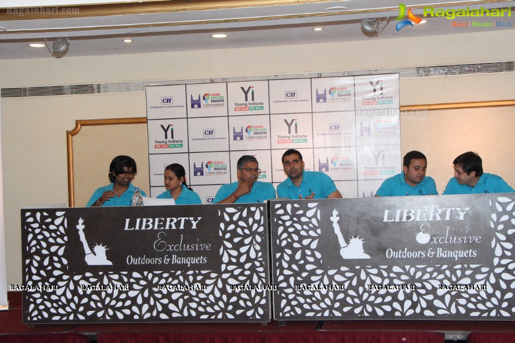Yi Youth Conclave Press Meet (Nov. 2014), Hyderabad