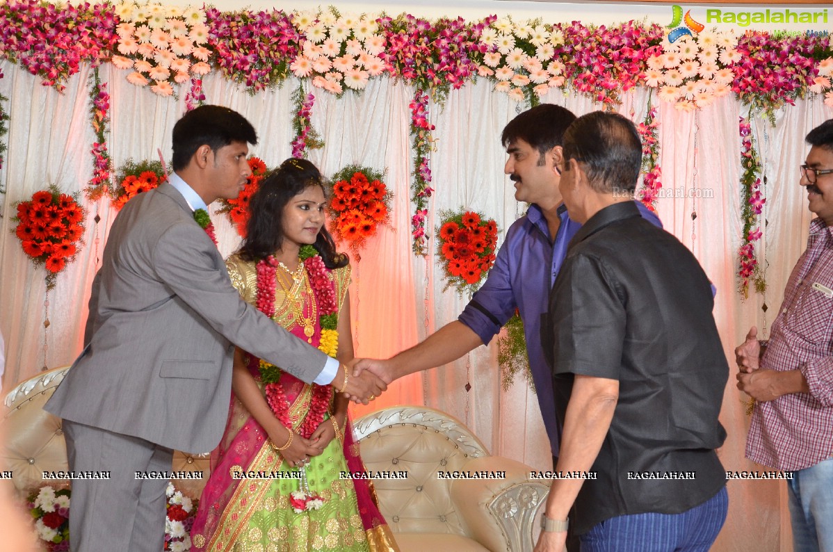 Cinematographer Navakanth's Son Sumanth Wedding Reception