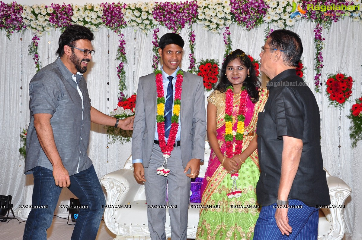 Cinematographer Navakanth's Son Sumanth Wedding Reception