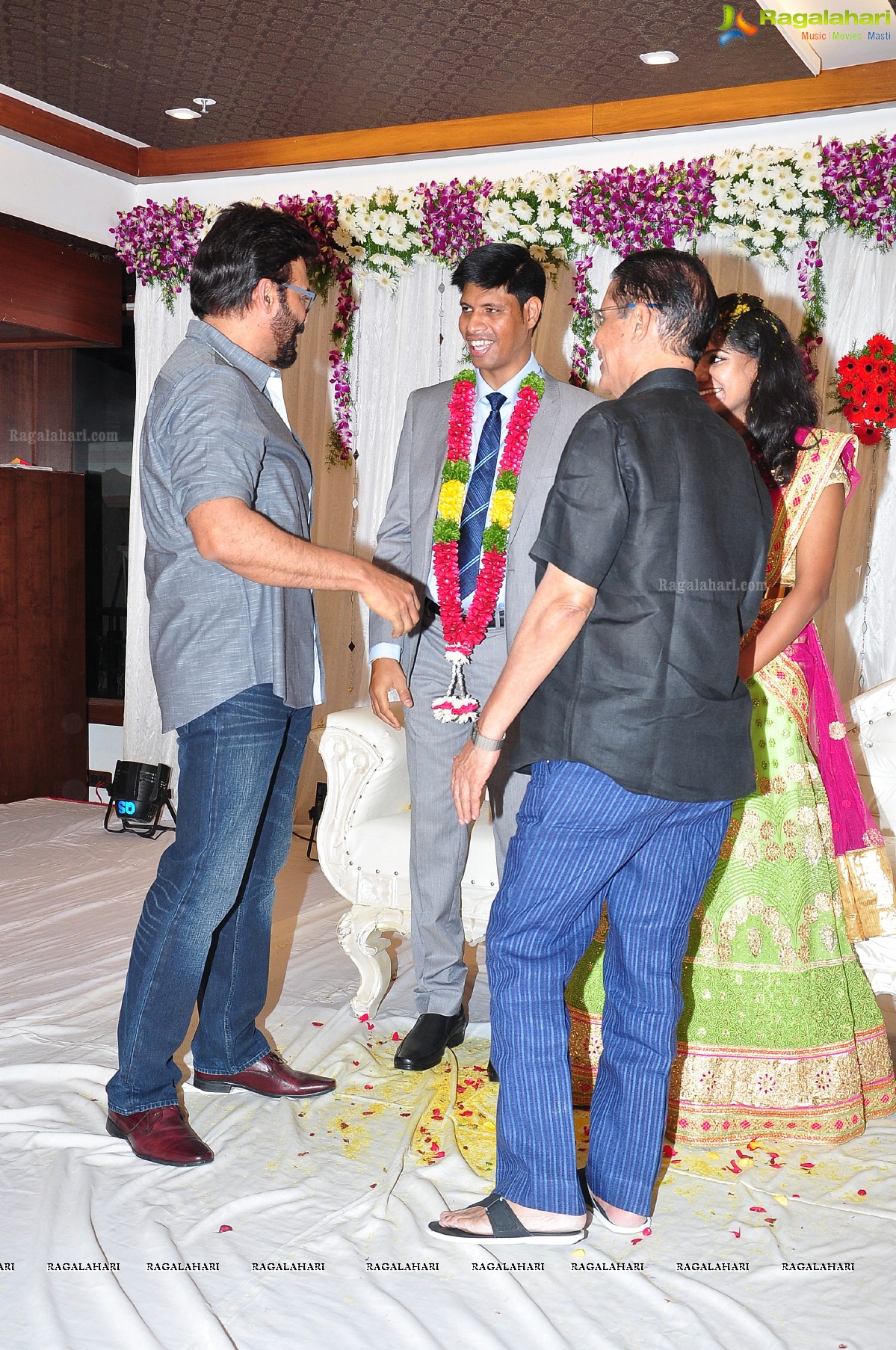 Cinematographer Navakanth's Son Sumanth Wedding Reception
