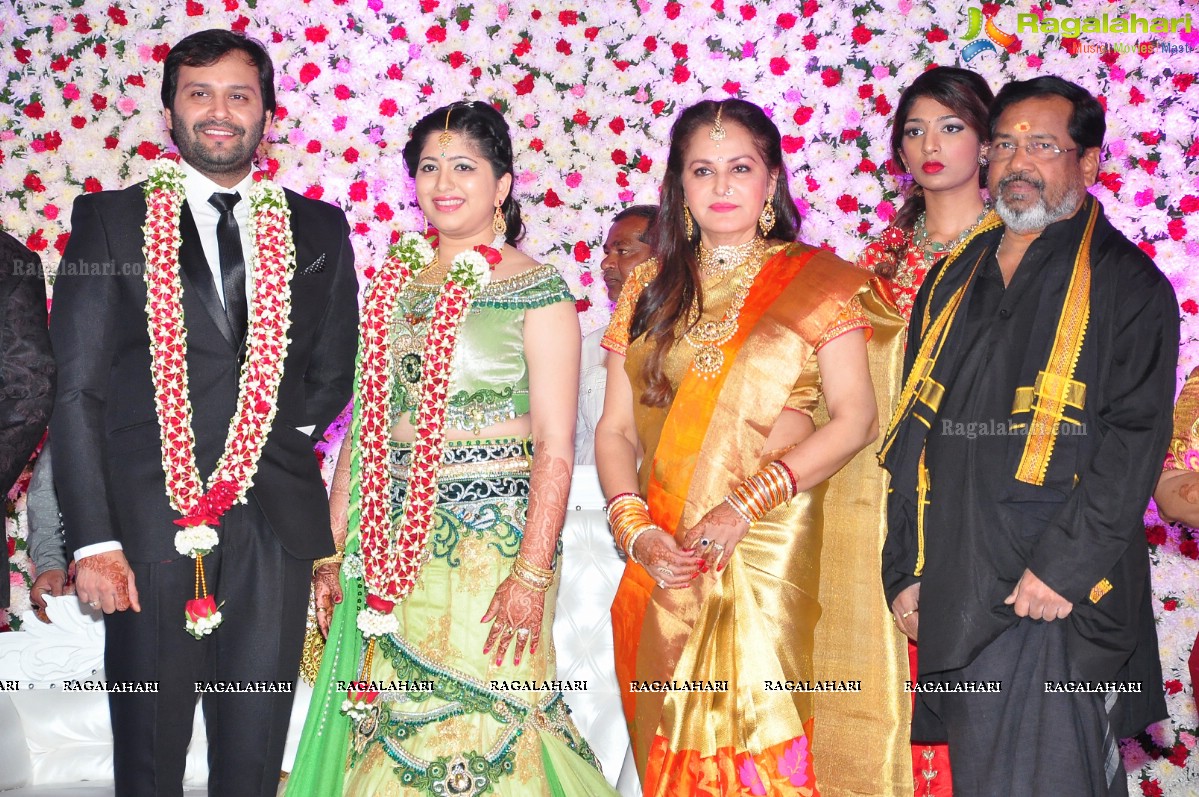 Grand Wedding Reception of Siddharth (Jaya Prada's Son)