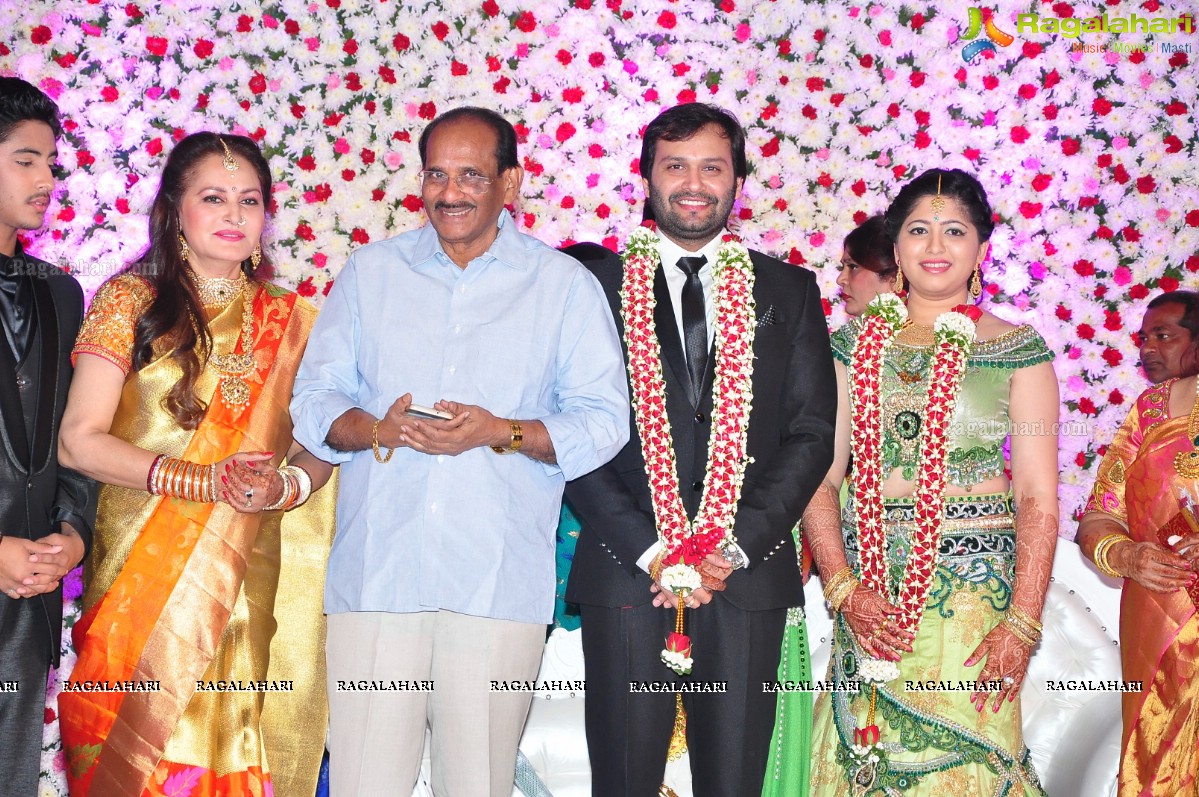 Grand Wedding Reception of Siddharth (Jaya Prada's Son)