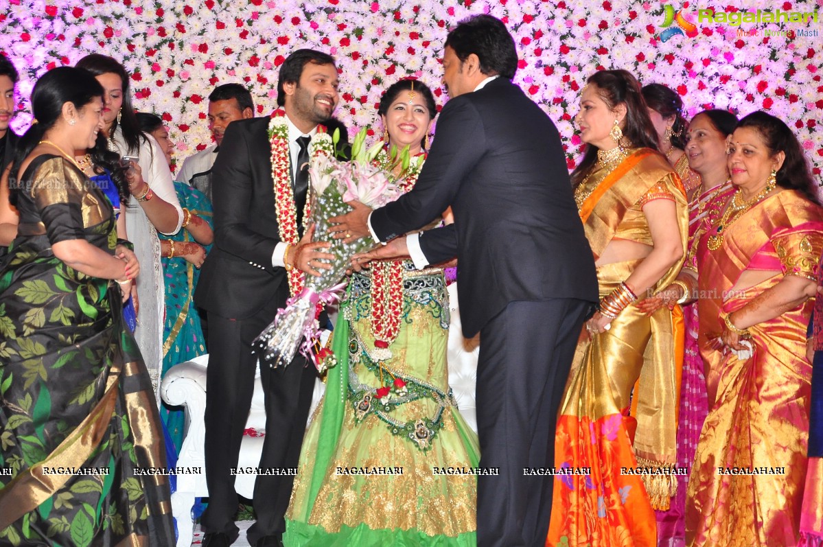 Grand Wedding Reception of Siddharth (Jaya Prada's Son)