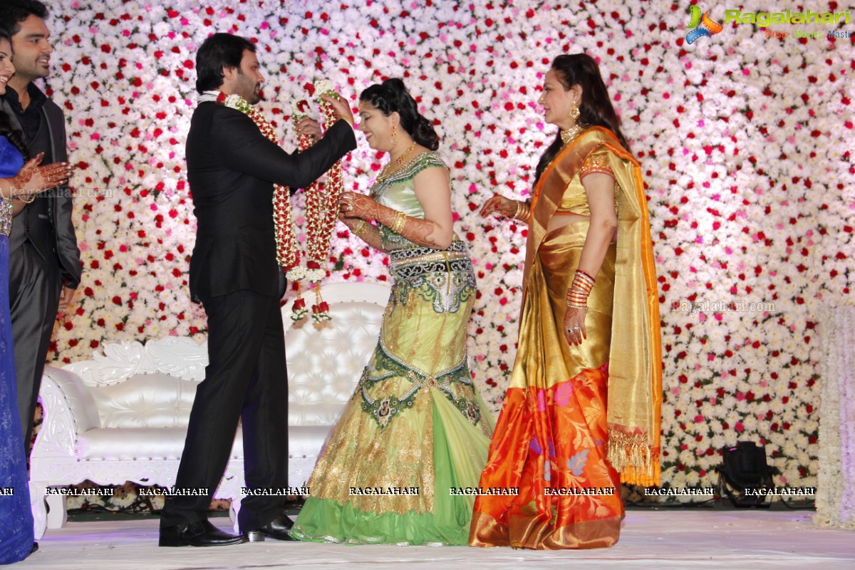 Grand Wedding Reception of Siddharth (Jaya Prada's Son)