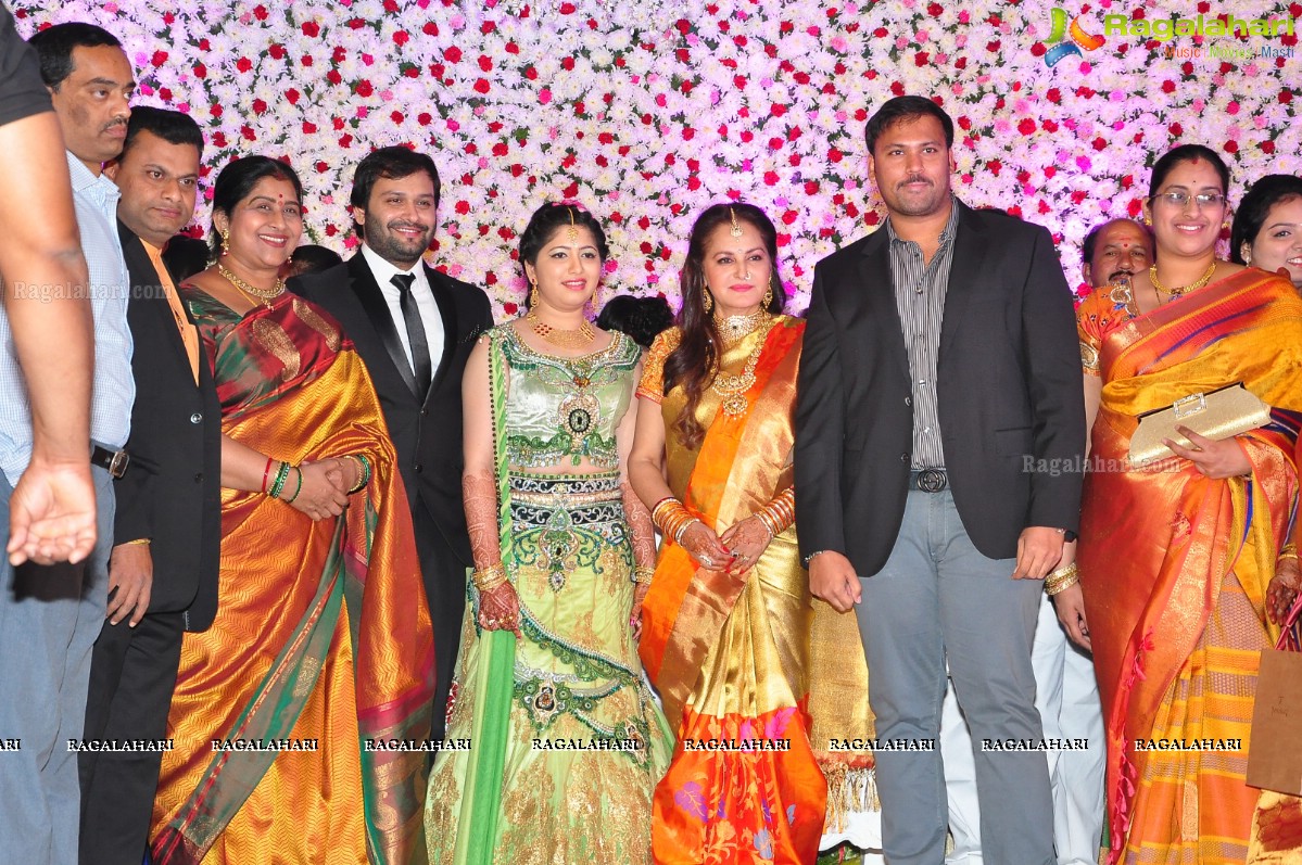 Grand Wedding Reception of Siddharth (Jaya Prada's Son)