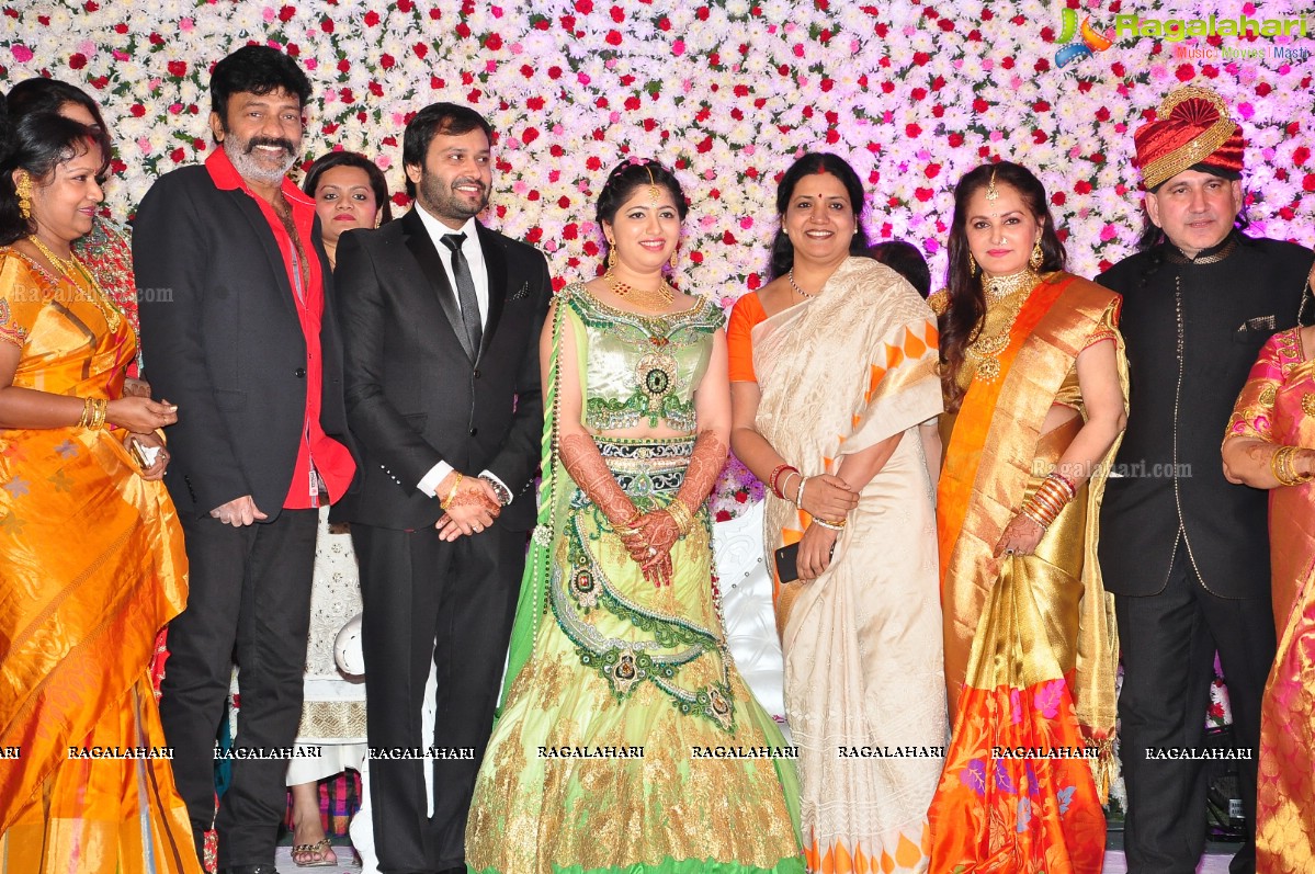 Grand Wedding Reception of Siddharth (Jaya Prada's Son)