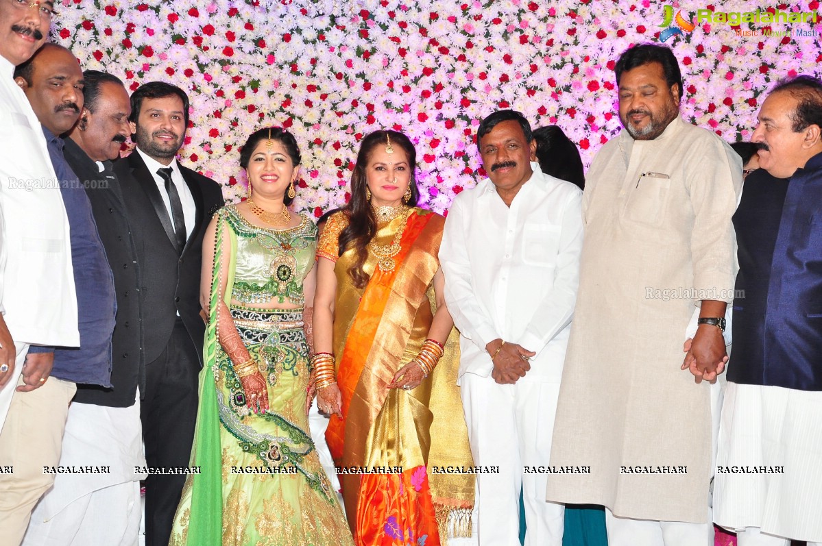 Grand Wedding Reception of Siddharth (Jaya Prada's Son)