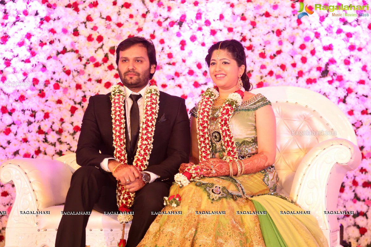 Grand Wedding Reception of Siddharth (Jaya Prada's Son)