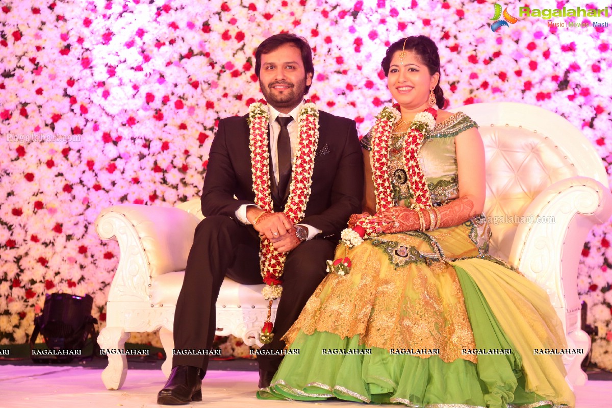 Grand Wedding Reception of Siddharth (Jaya Prada's Son)