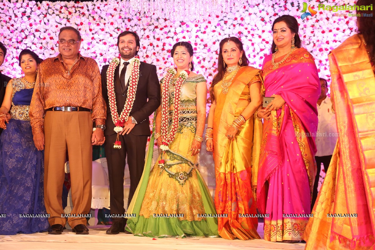 Grand Wedding Reception of Siddharth (Jaya Prada's Son)