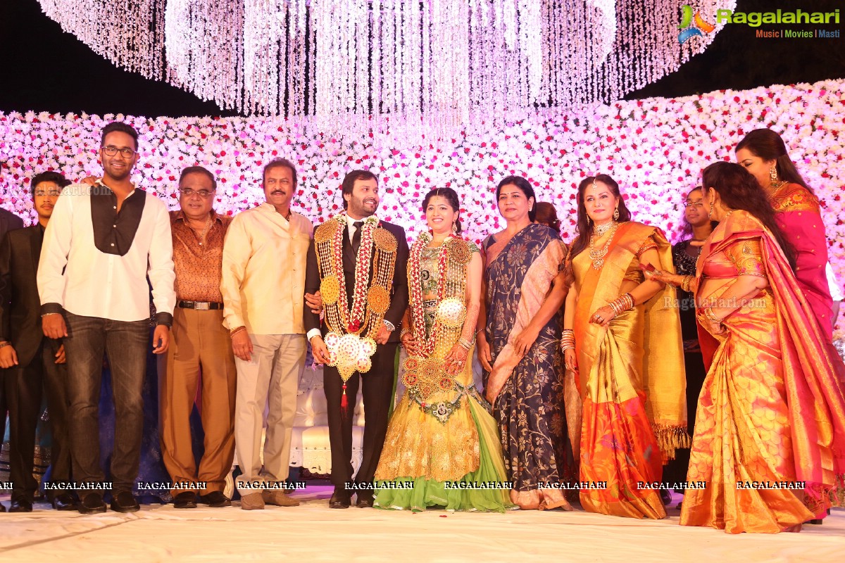 Grand Wedding Reception of Siddharth (Jaya Prada's Son)