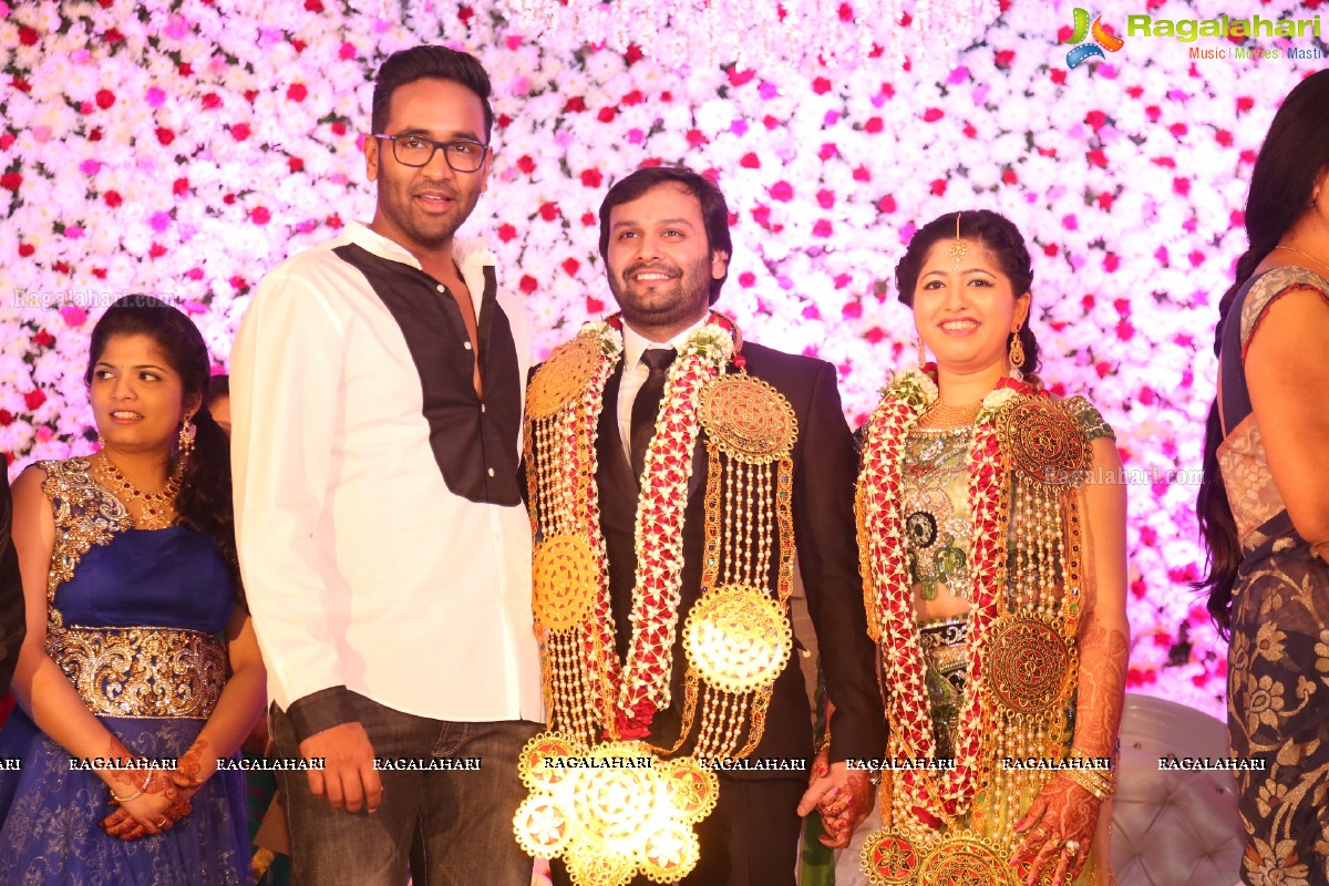 Grand Wedding Reception of Siddharth (Jaya Prada's Son)