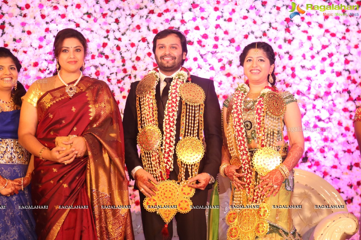 Grand Wedding Reception of Siddharth (Jaya Prada's Son)