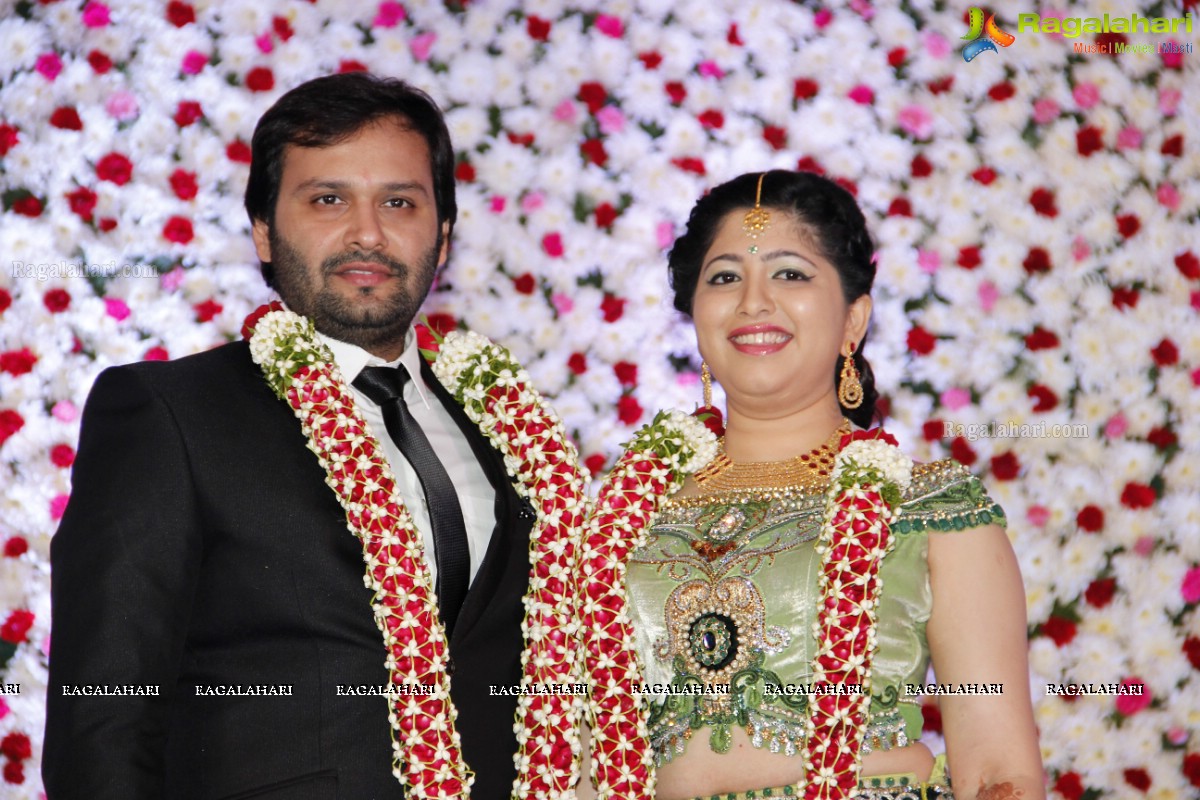 Grand Wedding Reception of Siddharth (Jaya Prada's Son)