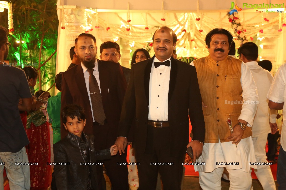 Grand Wedding Reception of Siddharth (Jaya Prada's Son)