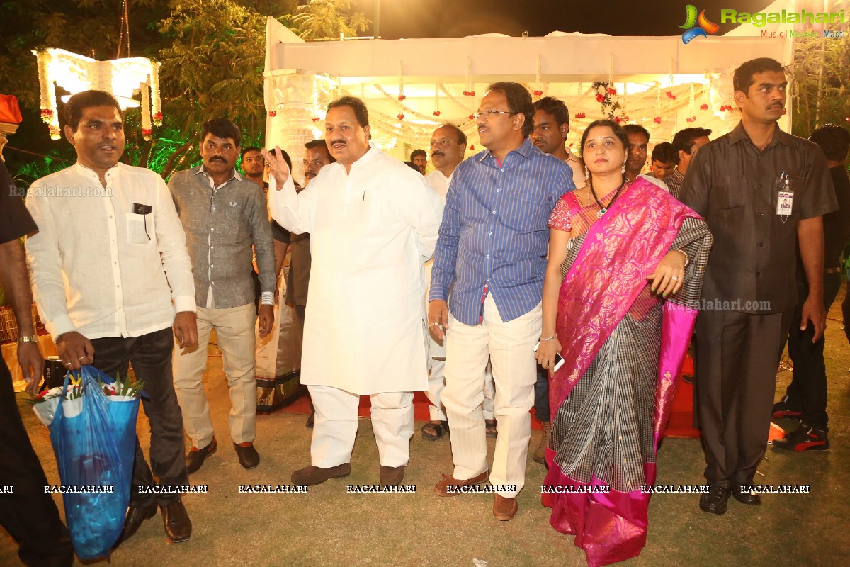 Grand Wedding Reception of Siddharth (Jaya Prada's Son)