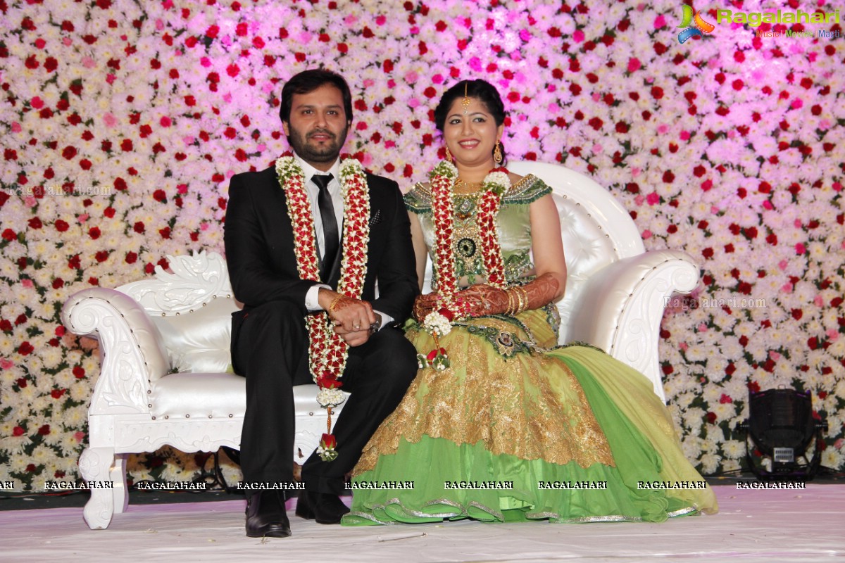 Grand Wedding Reception of Siddharth (Jaya Prada's Son)