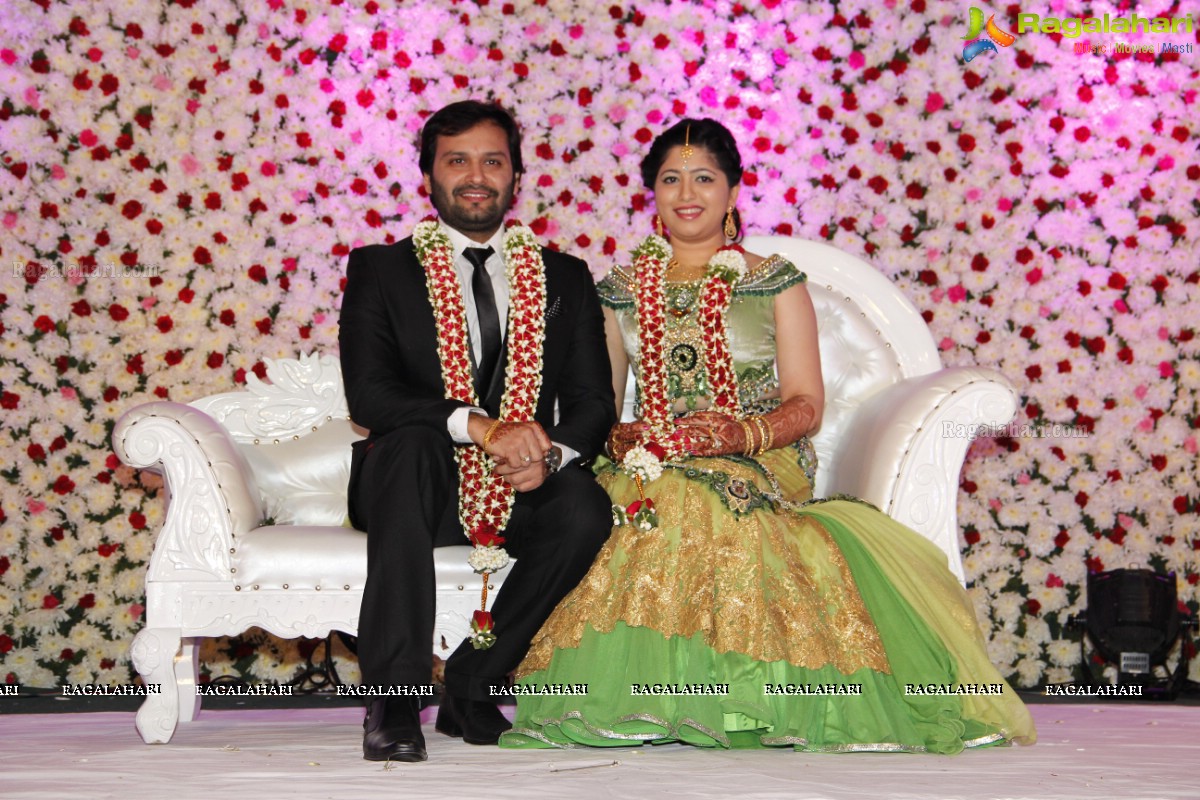 Grand Wedding Reception of Siddharth (Jaya Prada's Son)