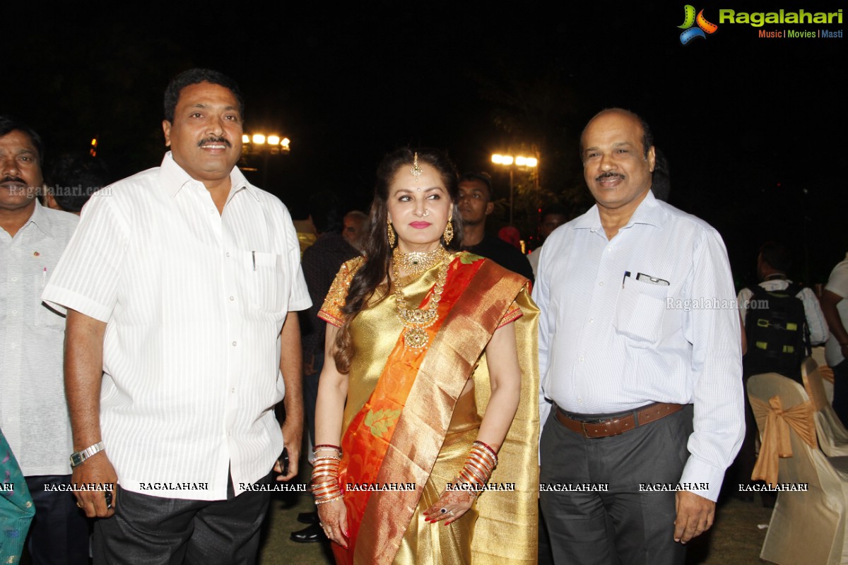 Grand Wedding Reception of Siddharth (Jaya Prada's Son)