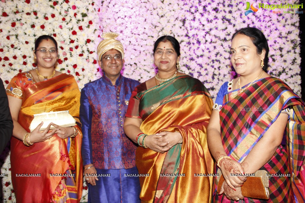 Grand Wedding Reception of Siddharth (Jaya Prada's Son)