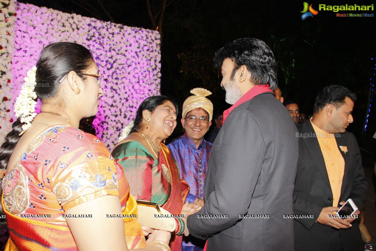 Grand Wedding Reception of Siddharth (Jaya Prada's Son)