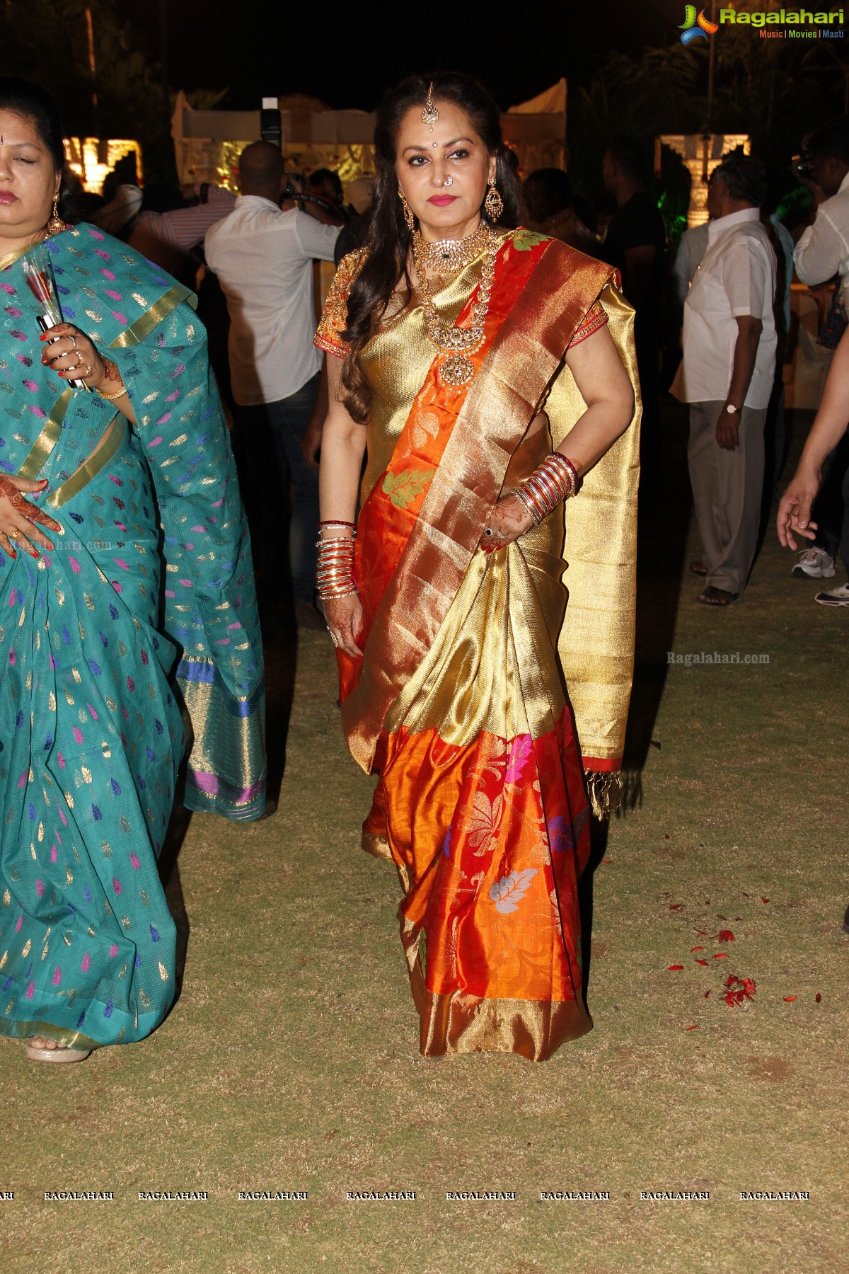 Grand Wedding Reception of Siddharth (Jaya Prada's Son)