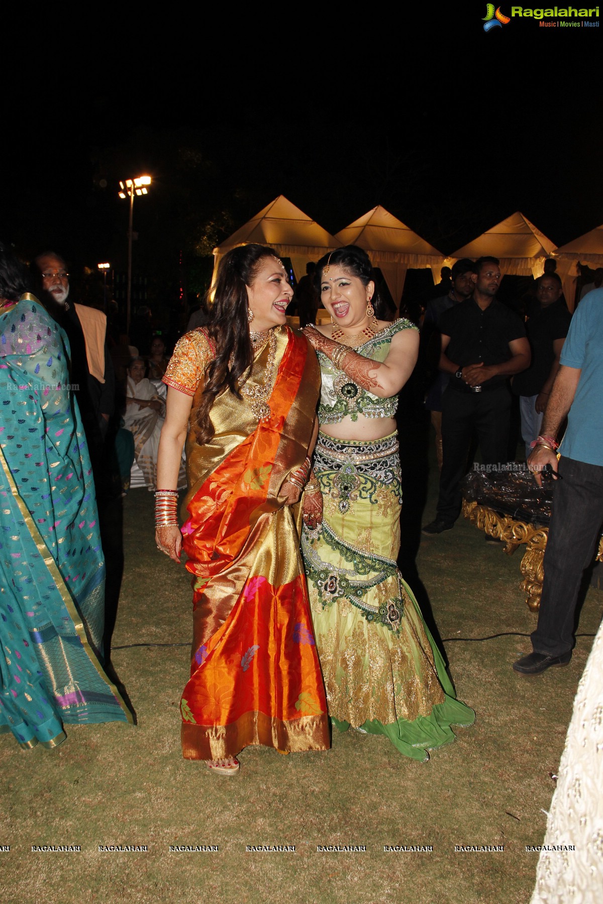 Grand Wedding Reception of Siddharth (Jaya Prada's Son)