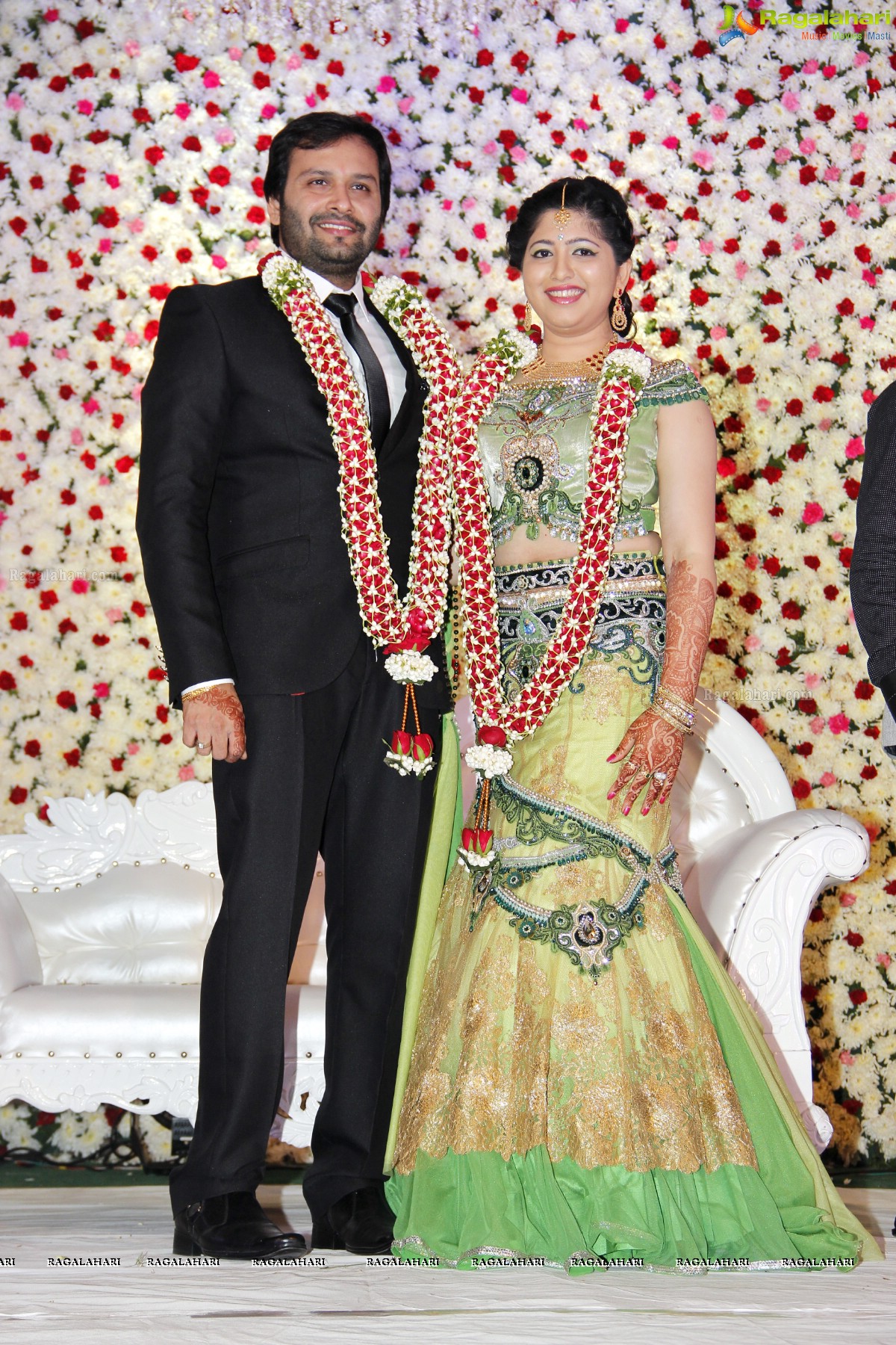 Grand Wedding Reception of Siddharth (Jaya Prada's Son)