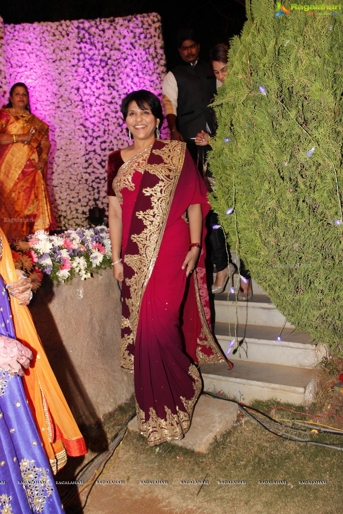 Grand Wedding Reception of Siddharth (Jaya Prada's Son)