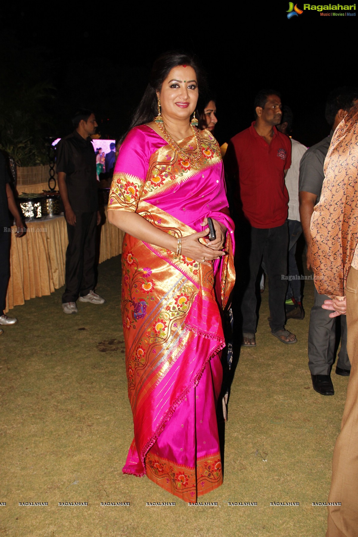 Grand Wedding Reception of Siddharth (Jaya Prada's Son)