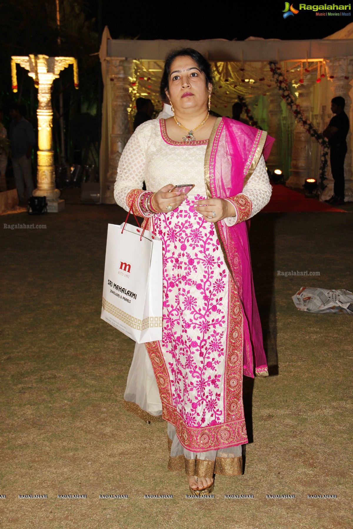 Grand Wedding Reception of Siddharth (Jaya Prada's Son)