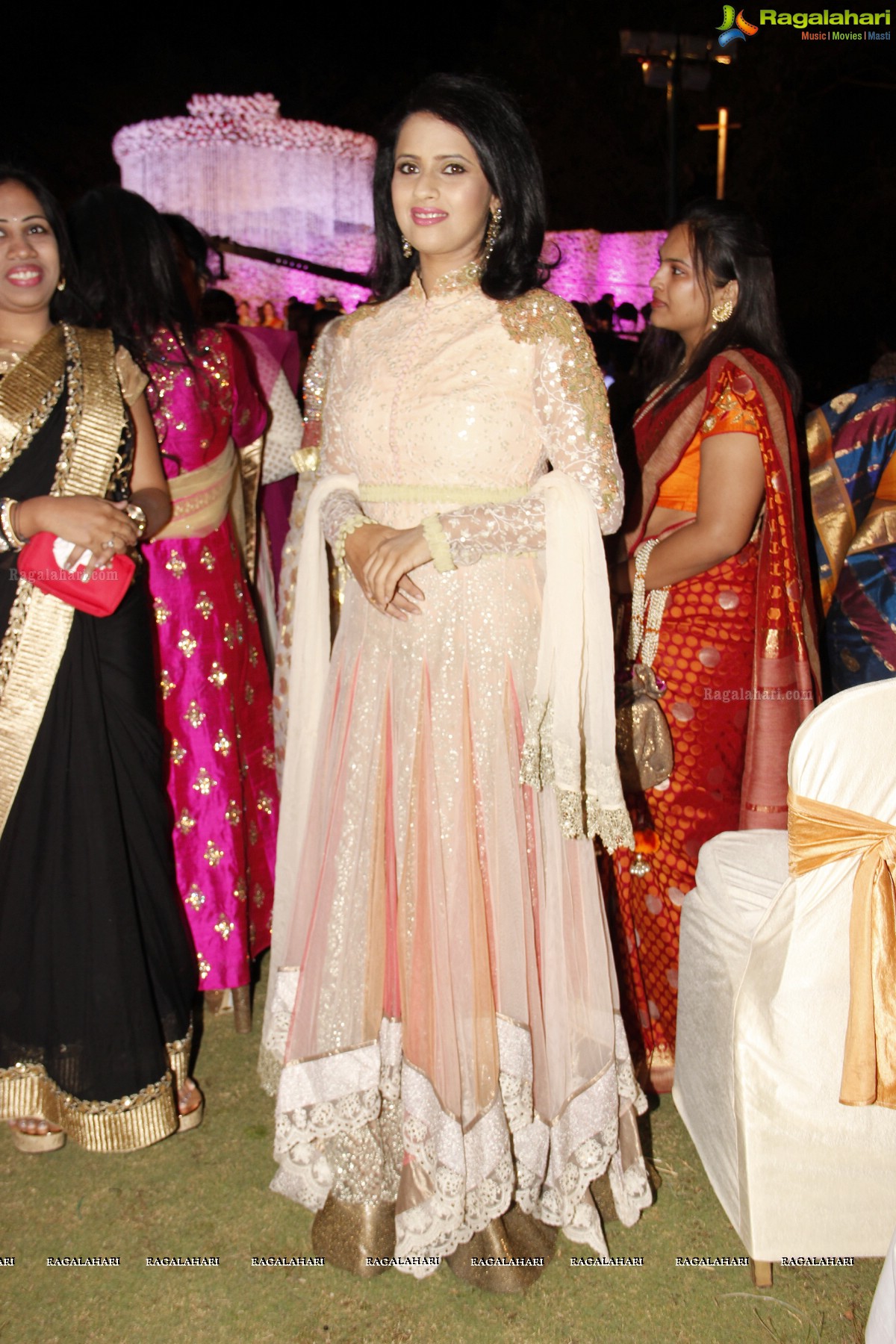 Grand Wedding Reception of Siddharth (Jaya Prada's Son)