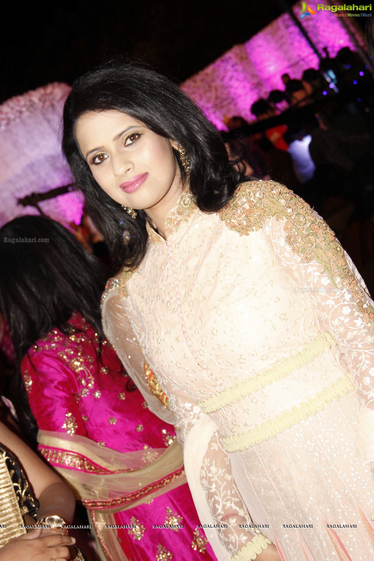 Grand Wedding Reception of Siddharth (Jaya Prada's Son)