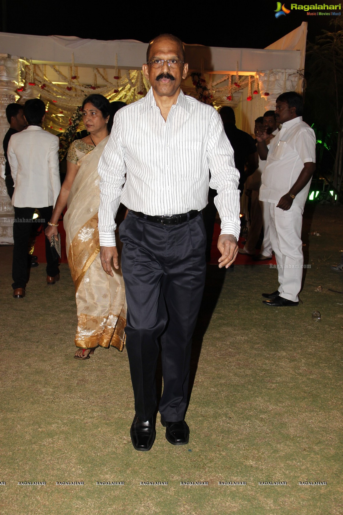 Grand Wedding Reception of Siddharth (Jaya Prada's Son)