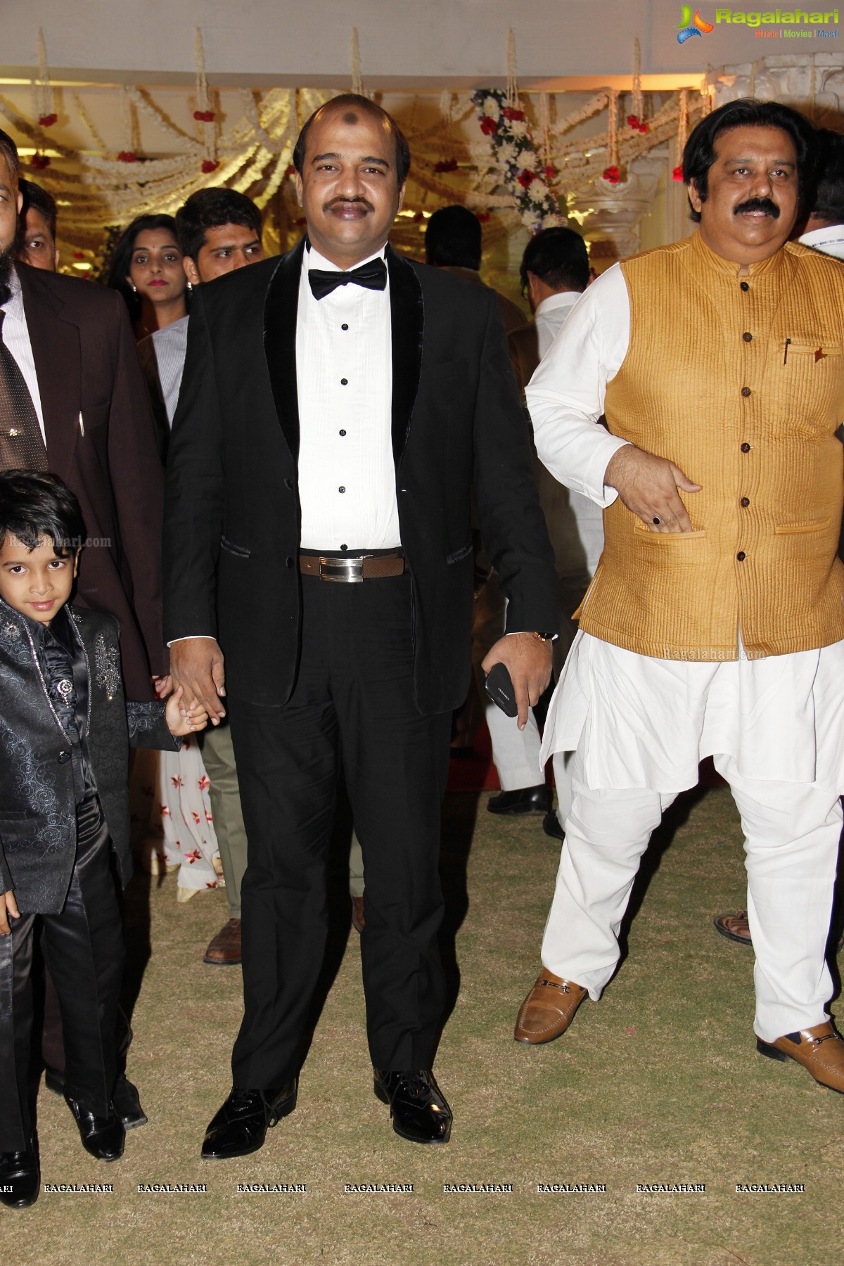 Grand Wedding Reception of Siddharth (Jaya Prada's Son)