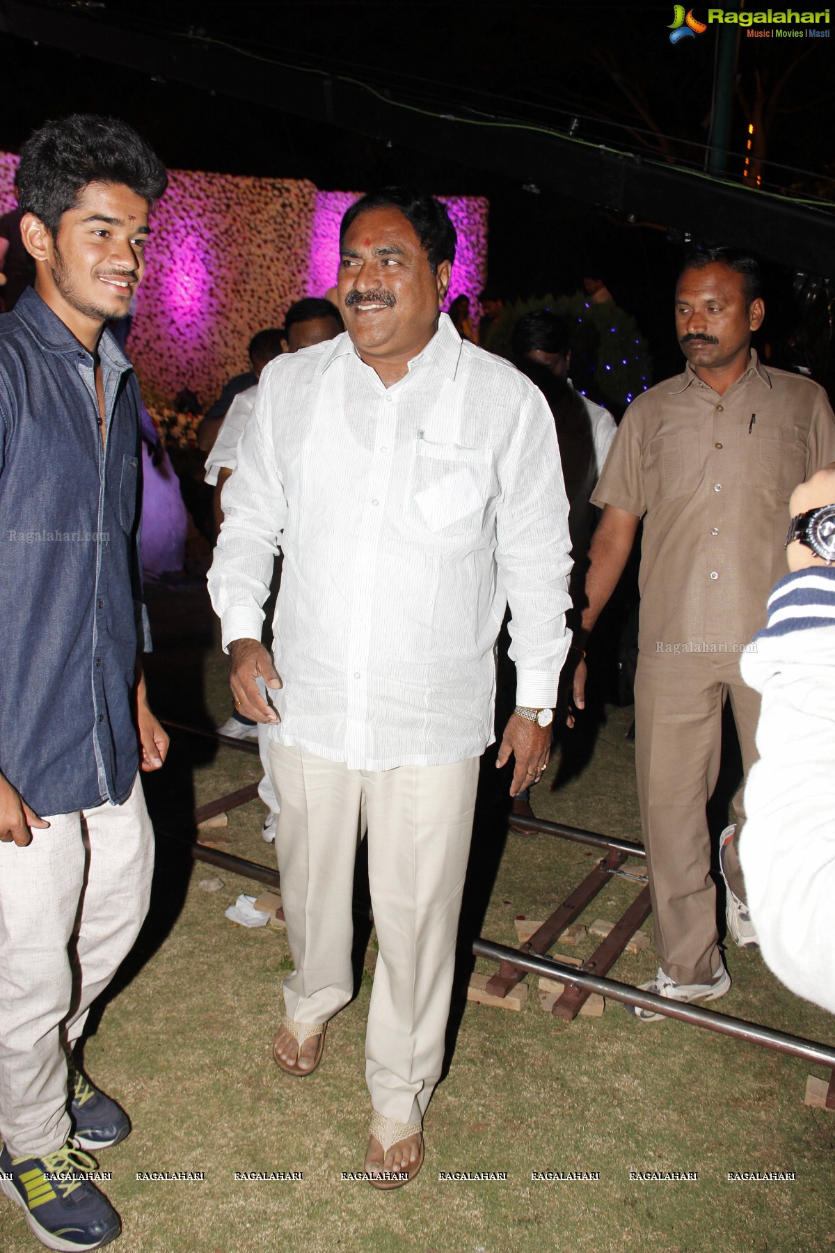 Grand Wedding Reception of Siddharth (Jaya Prada's Son)