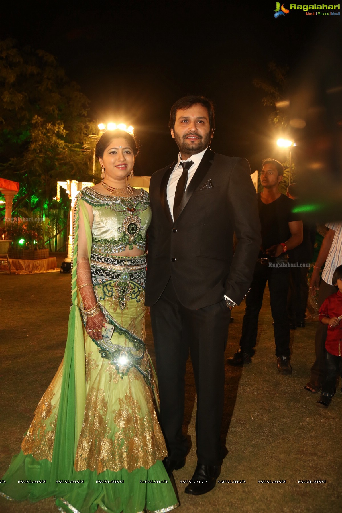 Grand Wedding Reception of Siddharth (Jaya Prada's Son)