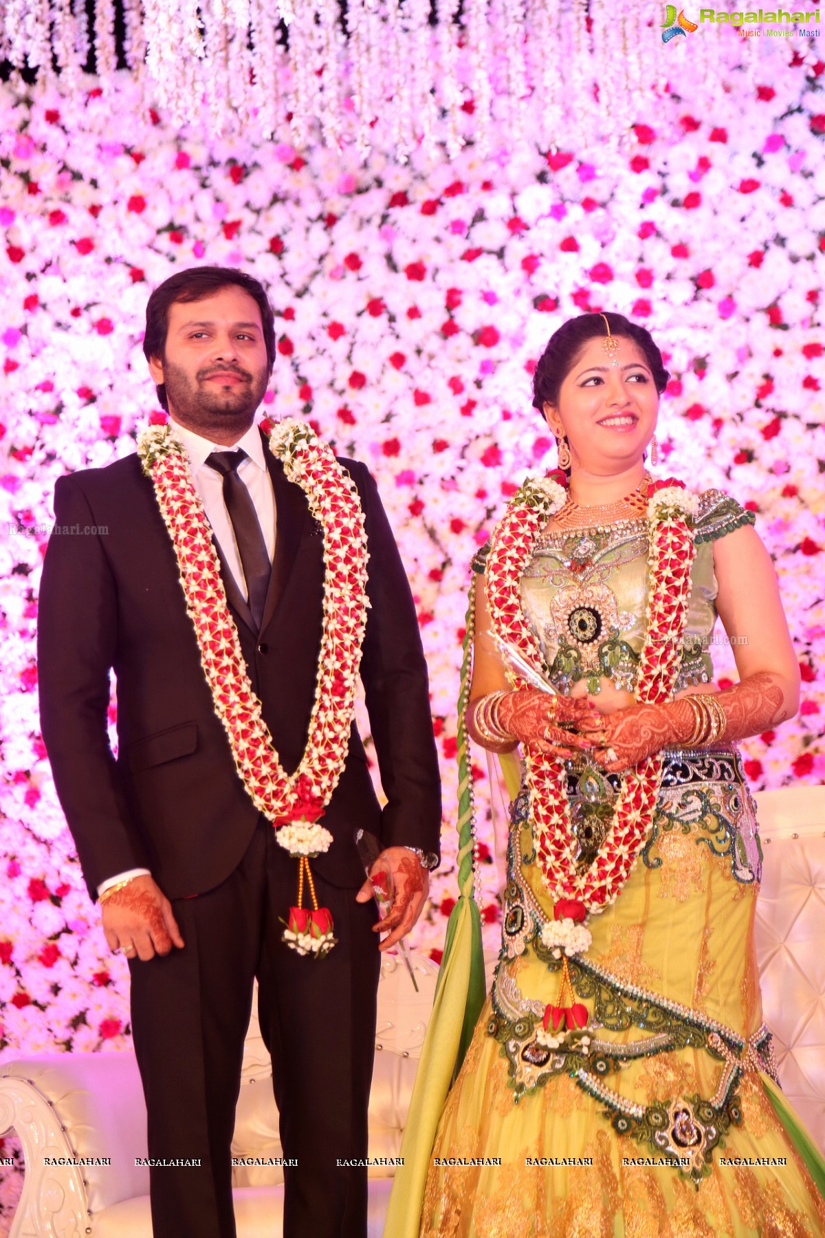 Grand Wedding Reception of Siddharth (Jaya Prada's Son)