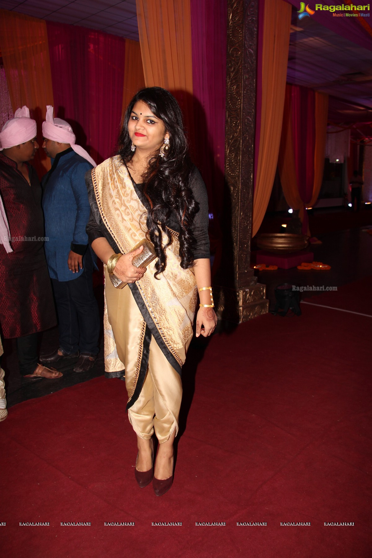 Grand Wedding Reception of Siddharth (Jaya Prada's Son)