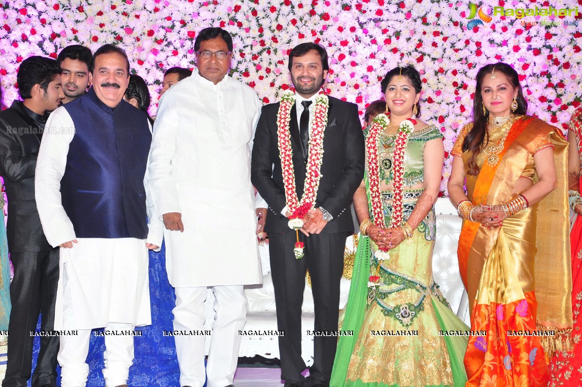 Grand Wedding Reception of Siddharth (Jaya Prada's Son)