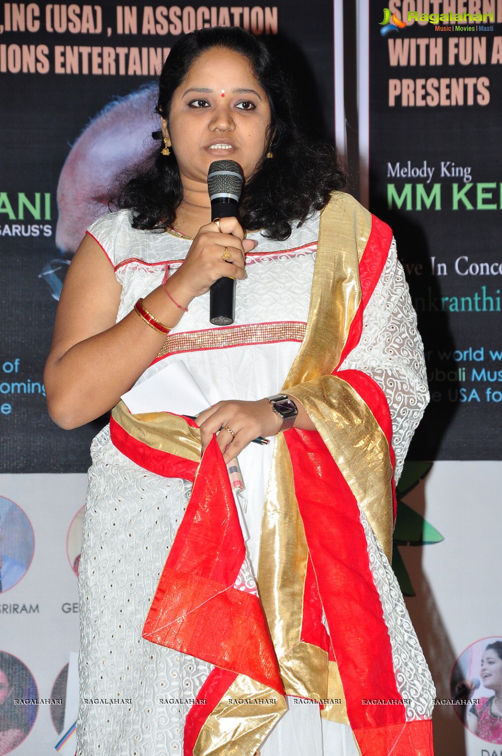 M.M. Keeravaani USA Music Concert Press Meet