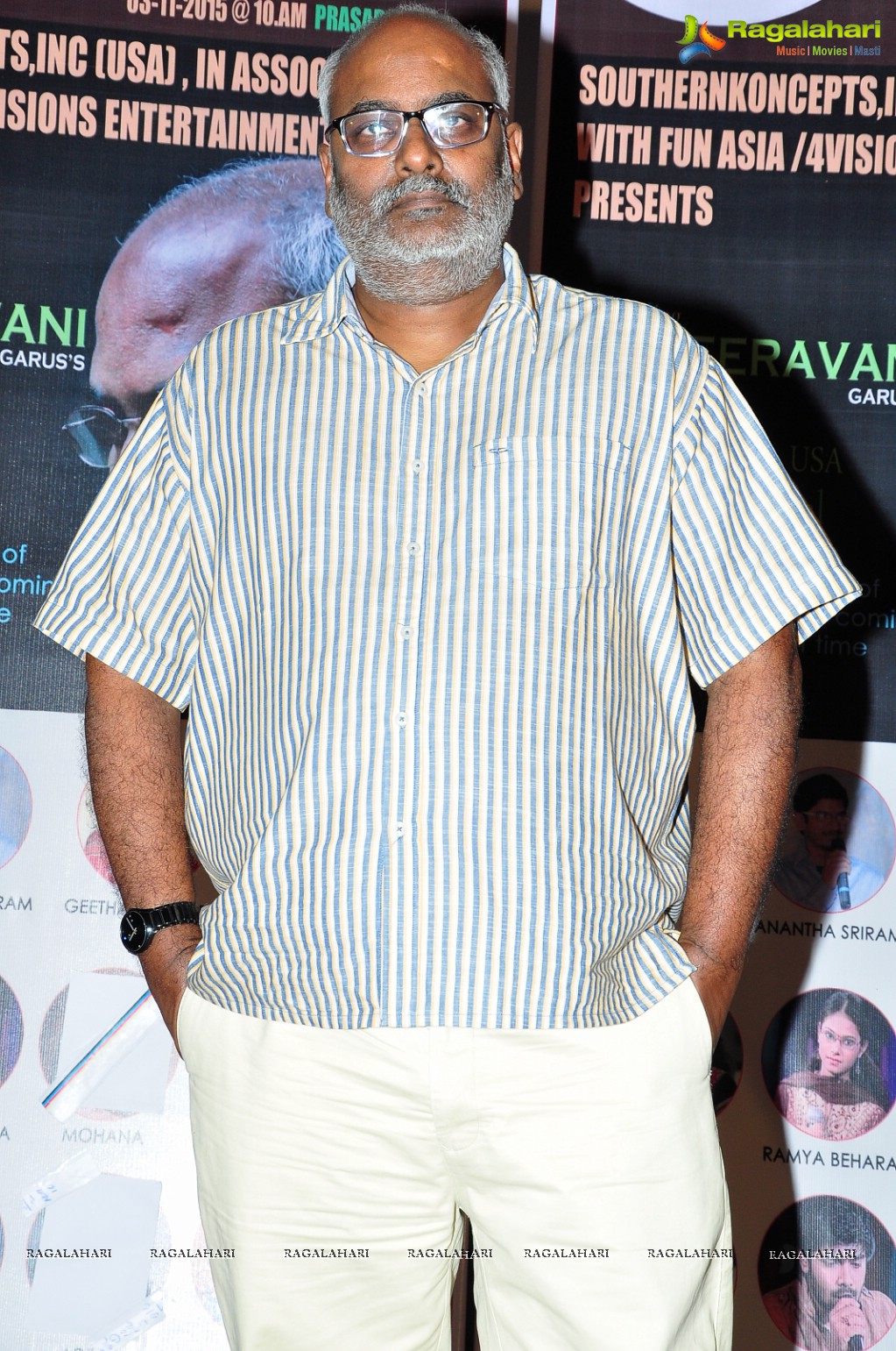 M.M. Keeravaani USA Music Concert Press Meet