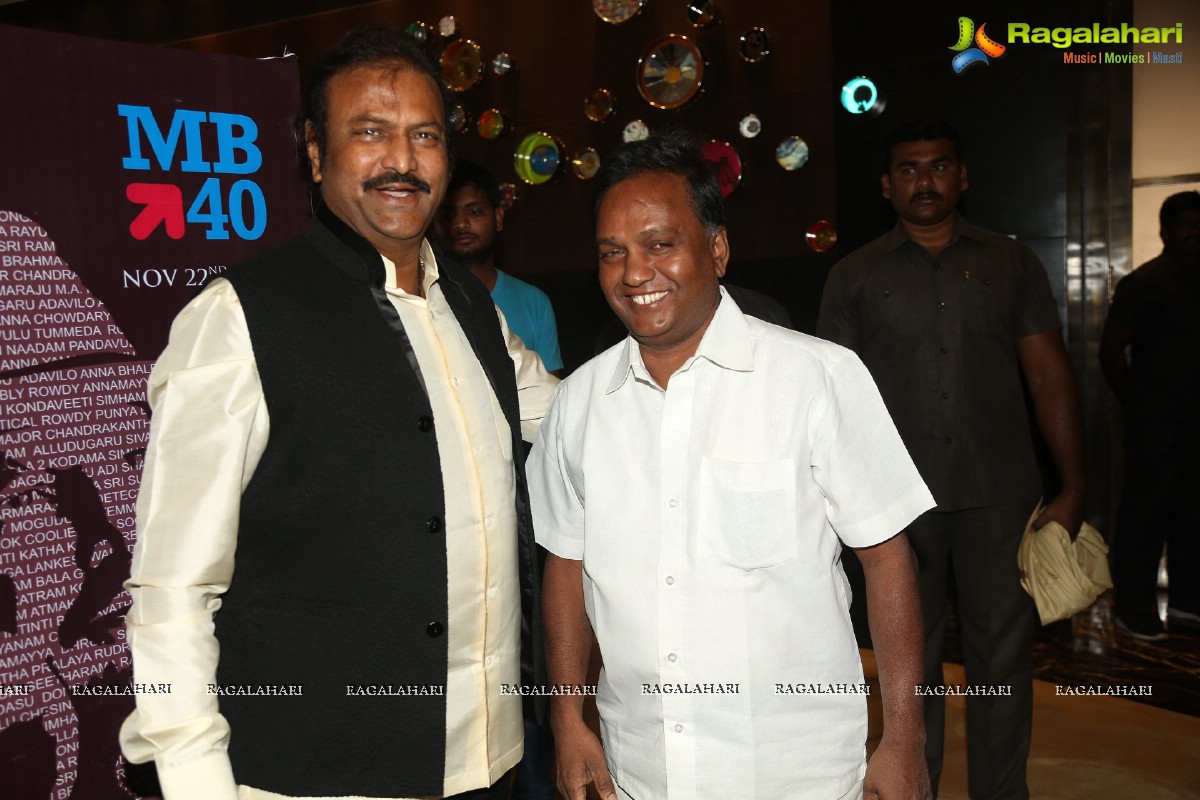 Mohan Babu Completes 40 years Press Meet