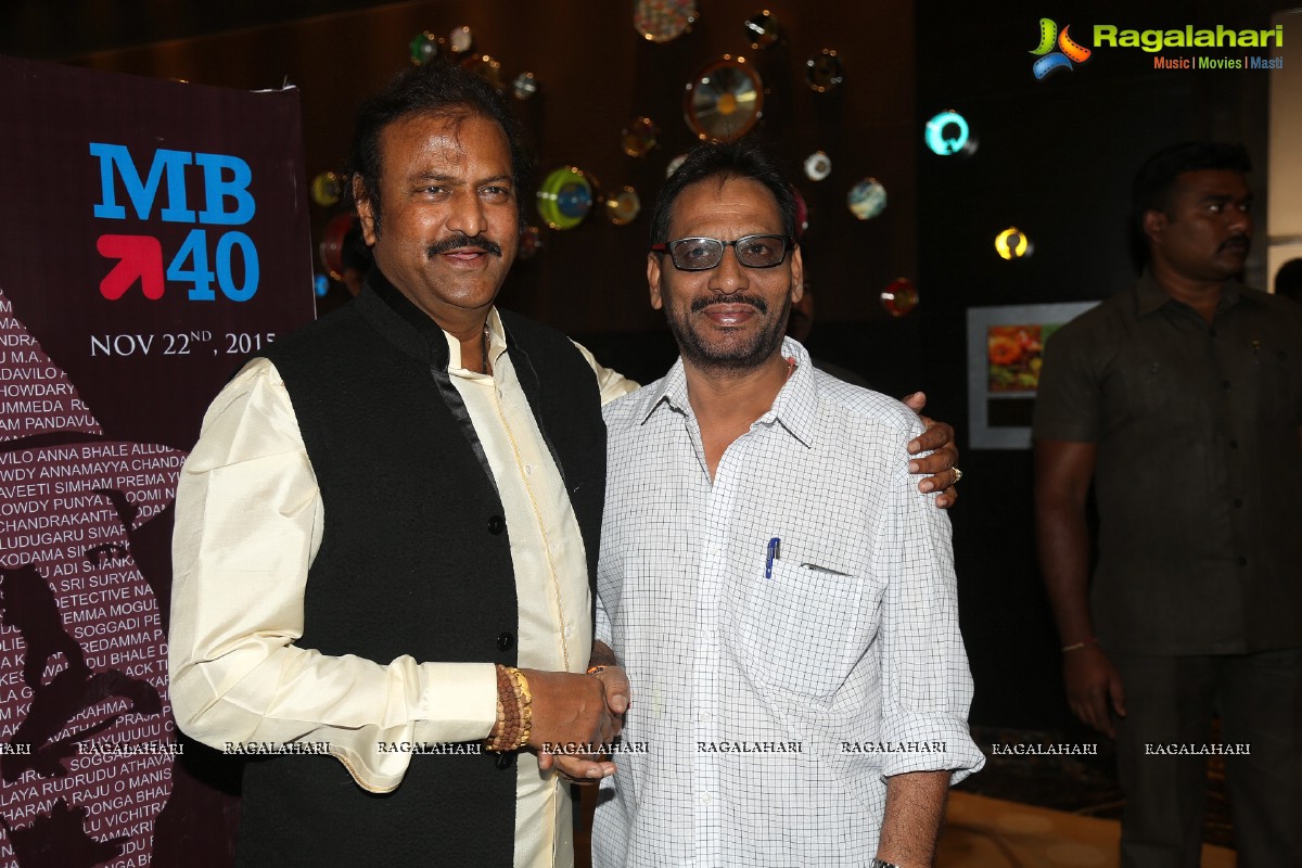 Mohan Babu Completes 40 years Press Meet