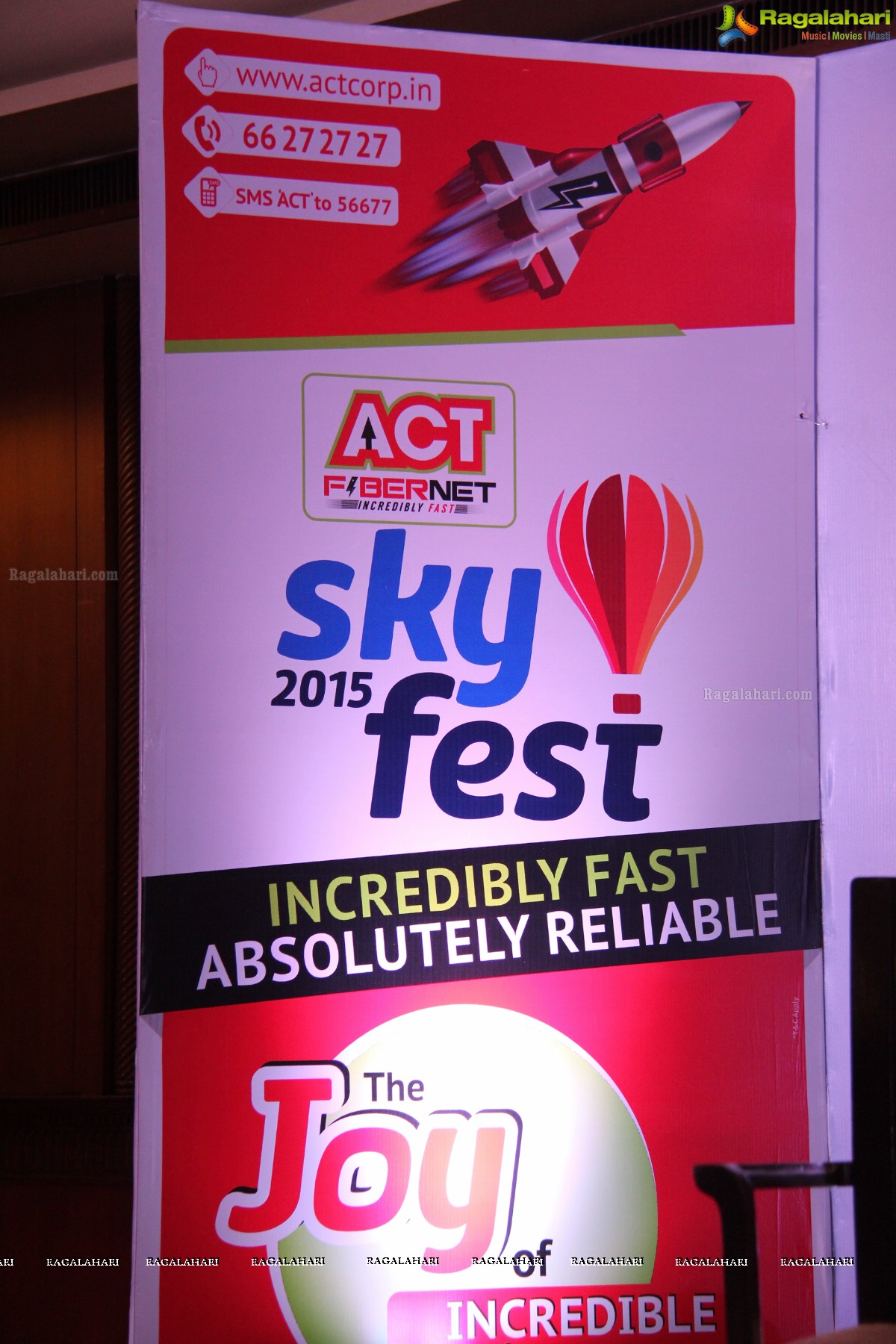 ACT Fibernet Sky Fest 2015, Hyderabad